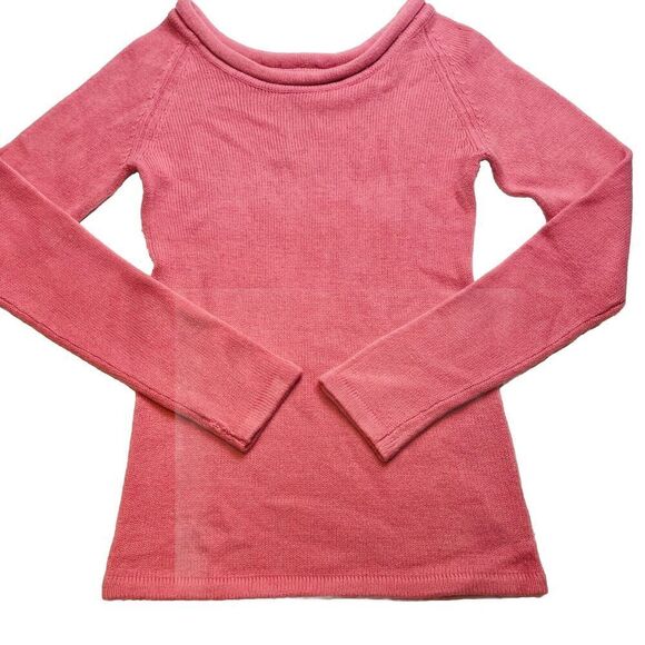 Reneec So Cool 100% Cashmere Blend Sweater Womens S Petal Pink Rolled Neck - Picture 1 of 6